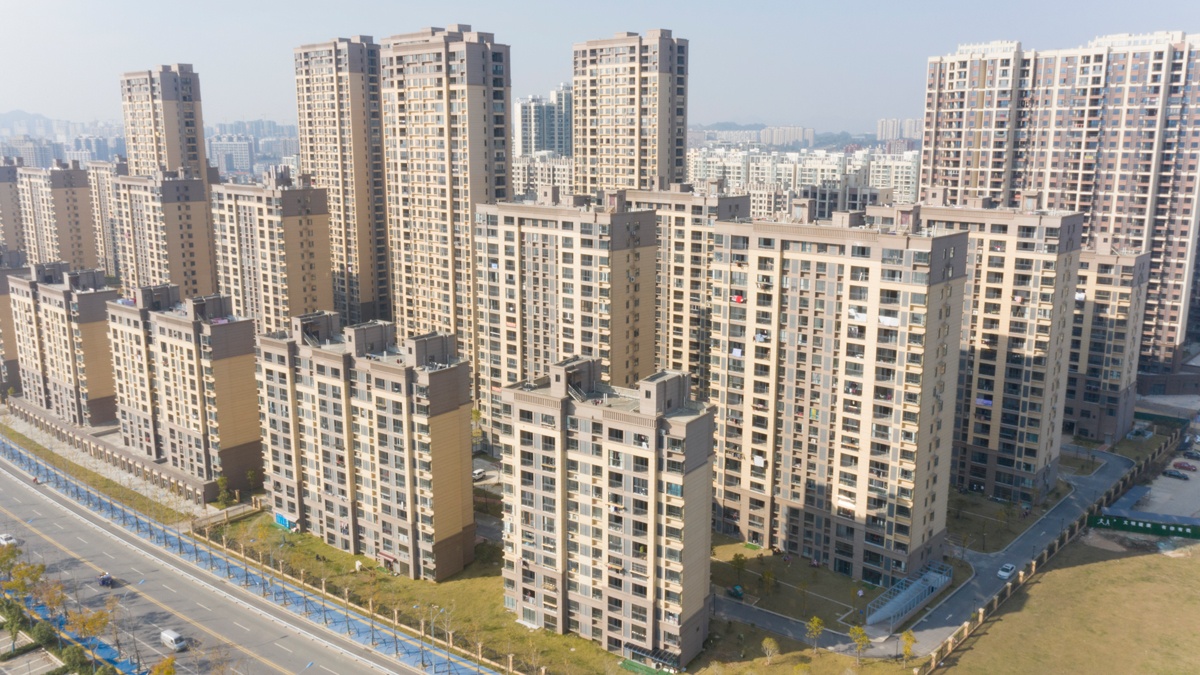 2018年施工真石漆工程景德鎮濱江苑小區