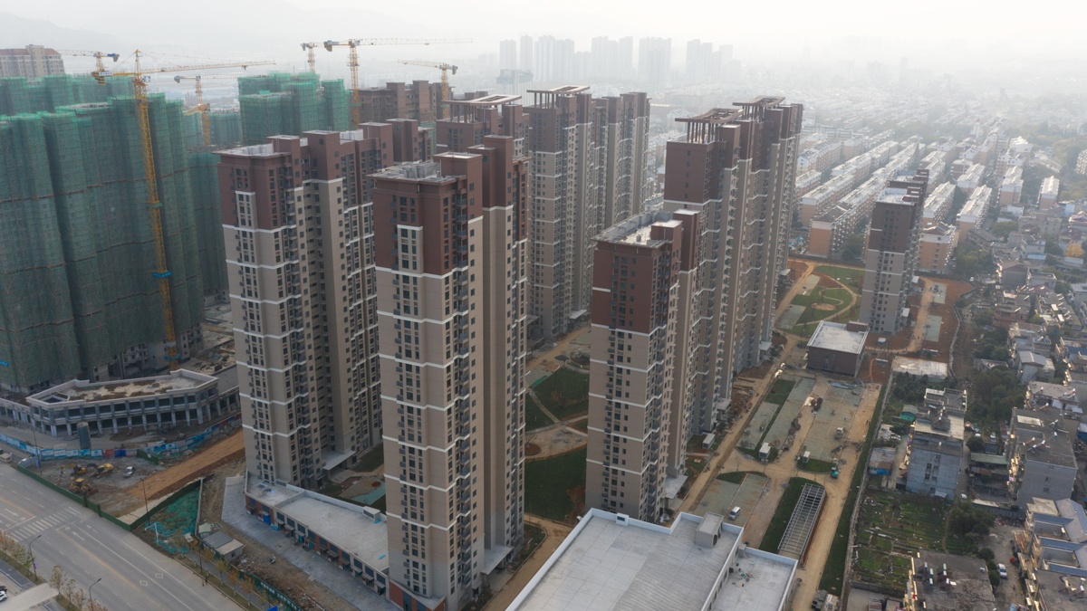 2021年施工景德鎮觀溪郡小區外墻工程